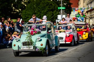 Parada Pivo in cvetje Laško 2017